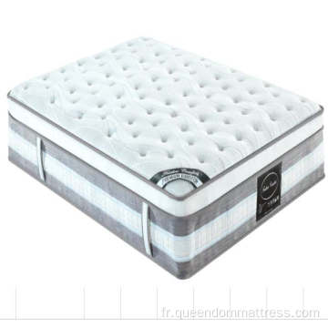 Mousse de luxe en mousse King King Matelas dans une boîte